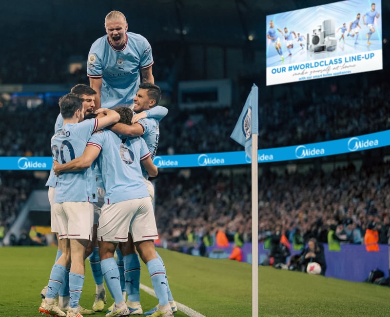 MIDEA AND MANCHESTER CITY EXTEND GLOBAL PARTNERSHIP